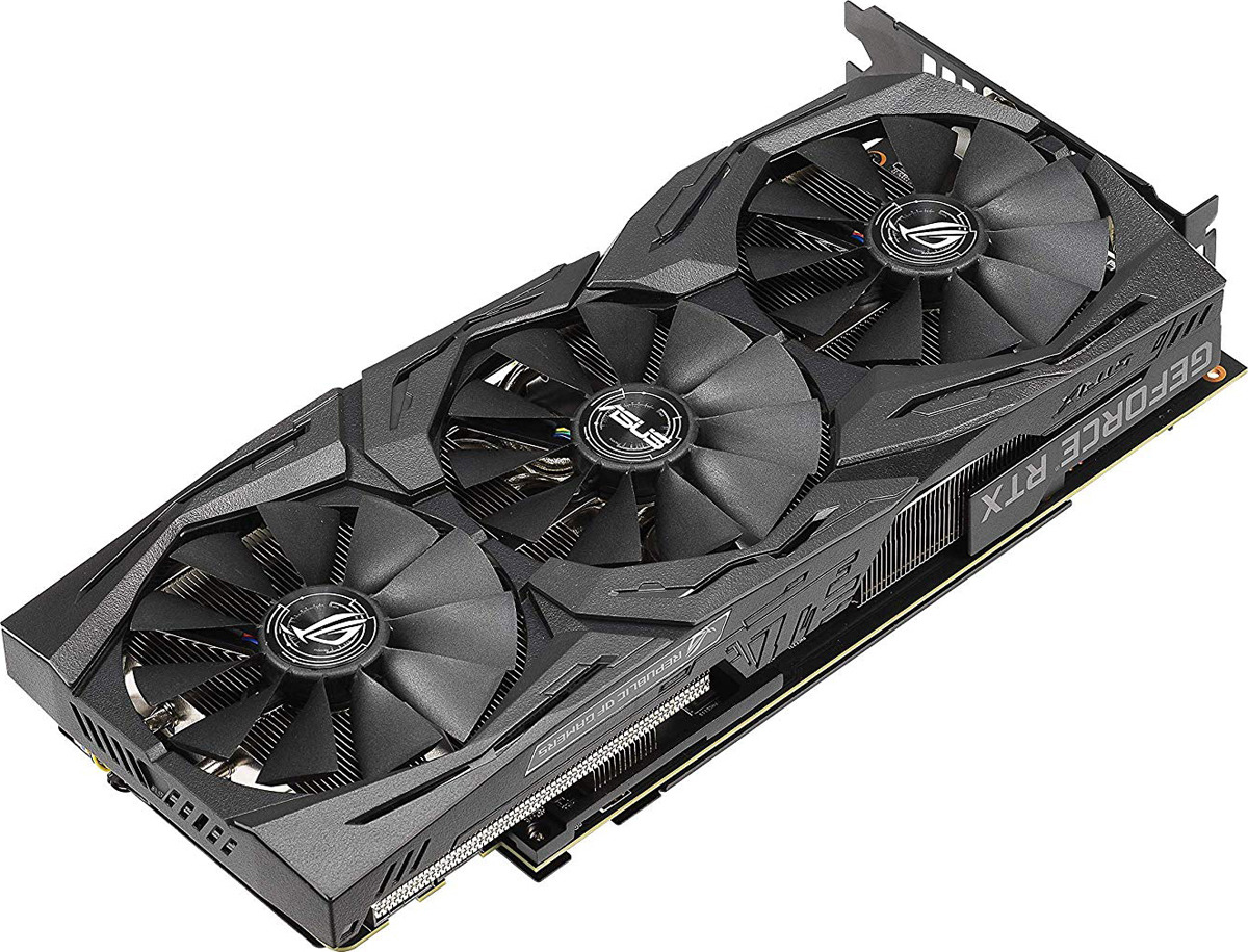 фото Видеокарта ASUS ROG Strix GeForce RTX 2070 8GB, ROG-STRIX-RTX2070-8G-GAMING