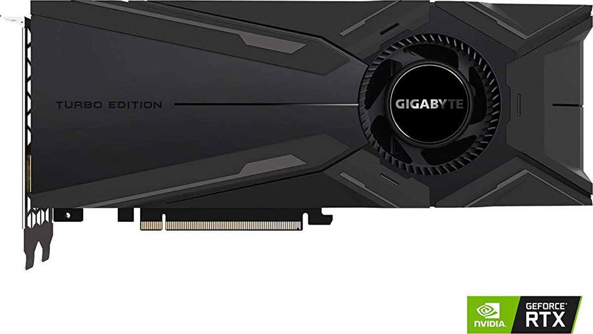 Видеокарта Gigabyte GeForce RTX 2080 Turbo OC 8GB, GV-N2080TURBO OC-8GC