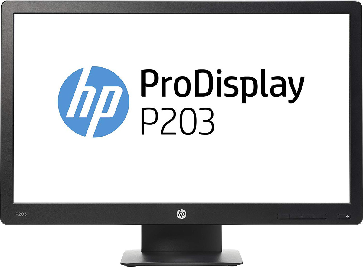 фото Монитор HP ProDisplay P203, 20", X7R53AA, черный