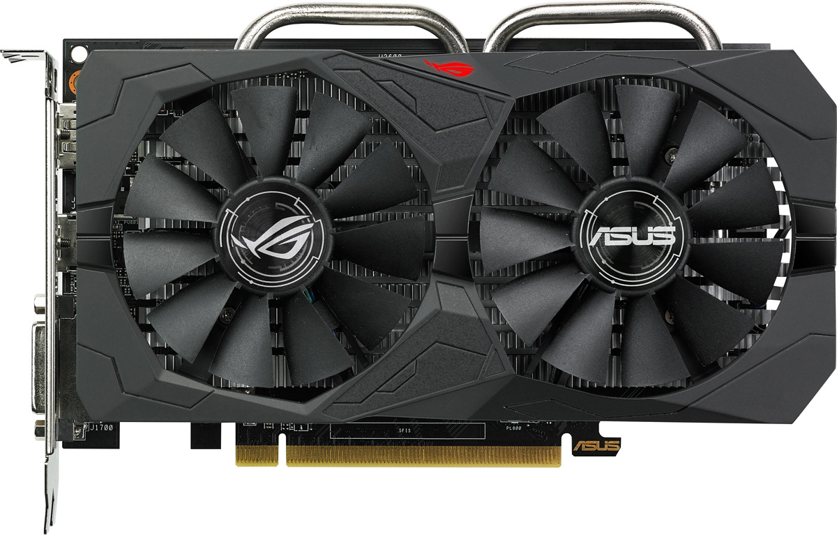 фото Видеокарта ASUS ROG Strix Radeon RX 560 OC 4GB, ROG-STRIX-RX560-O4G-GAMING