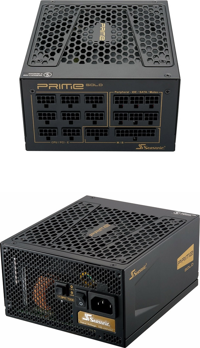 фото Блок питания Seasonic ATX 1300W PRIME GOLD SSR-1300GD 80+ gold (24+4+4pin) 135mm fan 12xSATA Cab Manag RTL