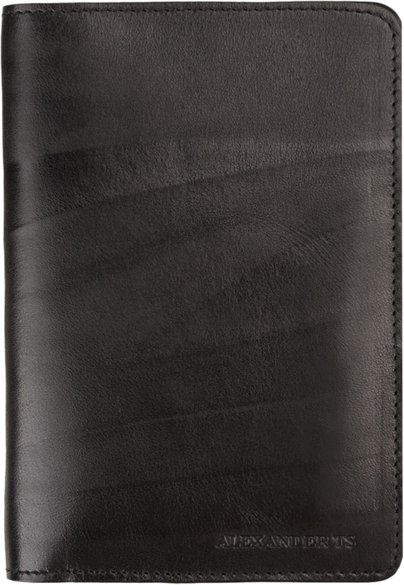 фото Обложка для паспорта Alexander-ts, цвет: черный. PR006 Black