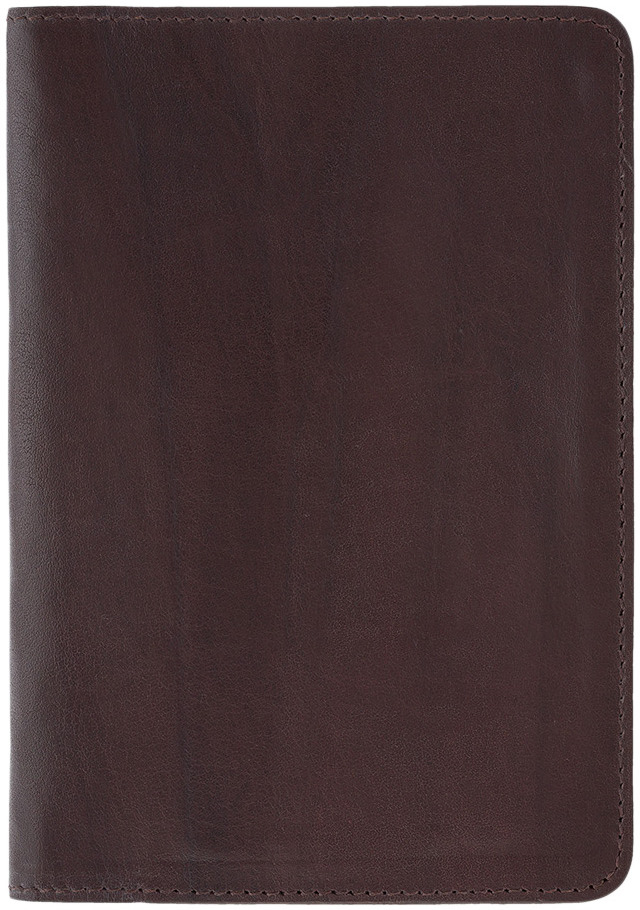 фото Обложка для паспорта Alexander-ts, PR006 Brown, коричневый