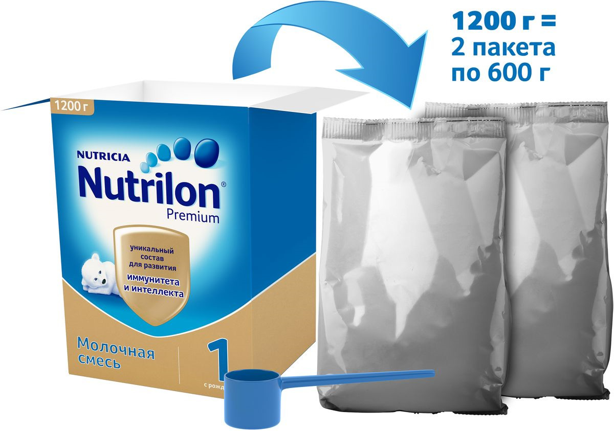 фото Детское молочко Nutrilon Premium 3, 1200 г