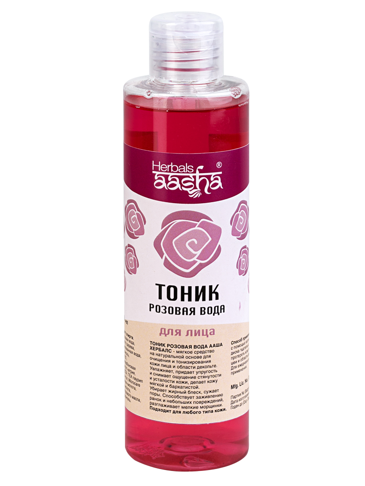 фото Aasha Herbals Тоник для лица Розовая вода, 200 мл