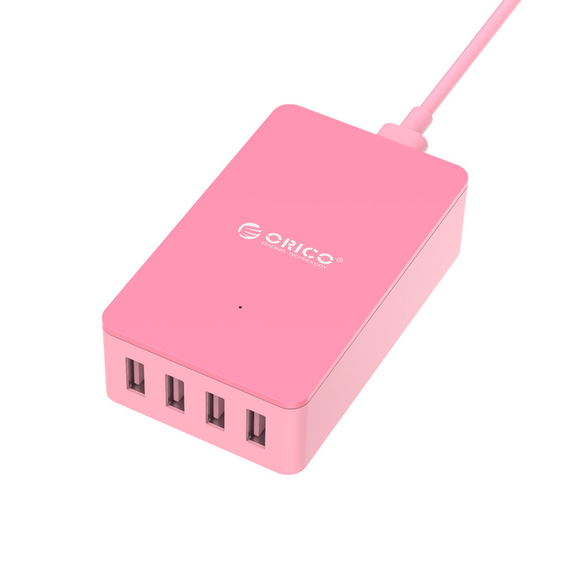 фото Зарядное устройство Orico CSE-4U, розовый
