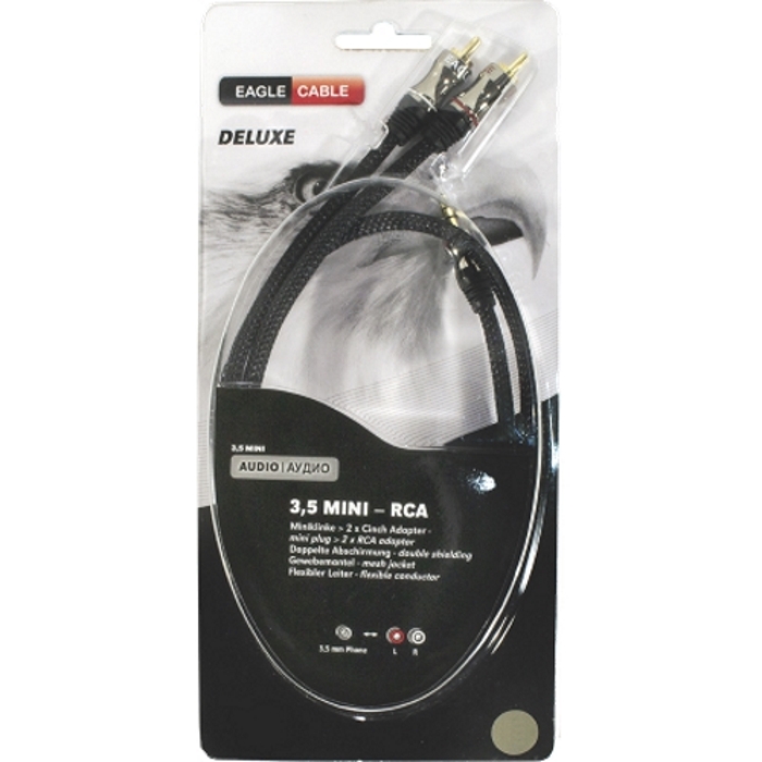 фото Кабель Eagle Cable Deluxe Mini(m)-Mini(m) 3,2 м, черный