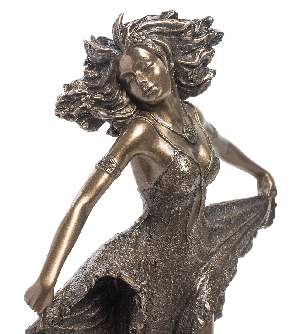 Фигурка девушки. Статуэтка Veronese WS-146. Статуэтка "девушка" Veronese. Статуэтка дух природы Veronese. Статуэтка Veronese "девушка" (Bronze) WS-146.