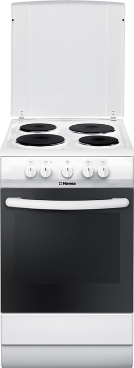все цены на Плита электрическая Hansa FCEW53041, белый онлайн