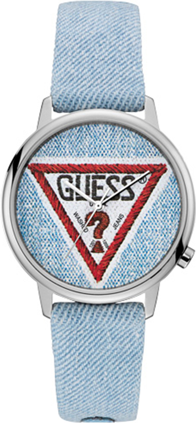 Часы Guess Originals Wilshire + Grand, синий, голубой, серебристый
