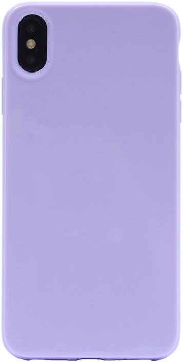 фото Чехол для сотового телефона GOSSO CASES для Apple iPhone XS Max Gloss lilac, сиреневый