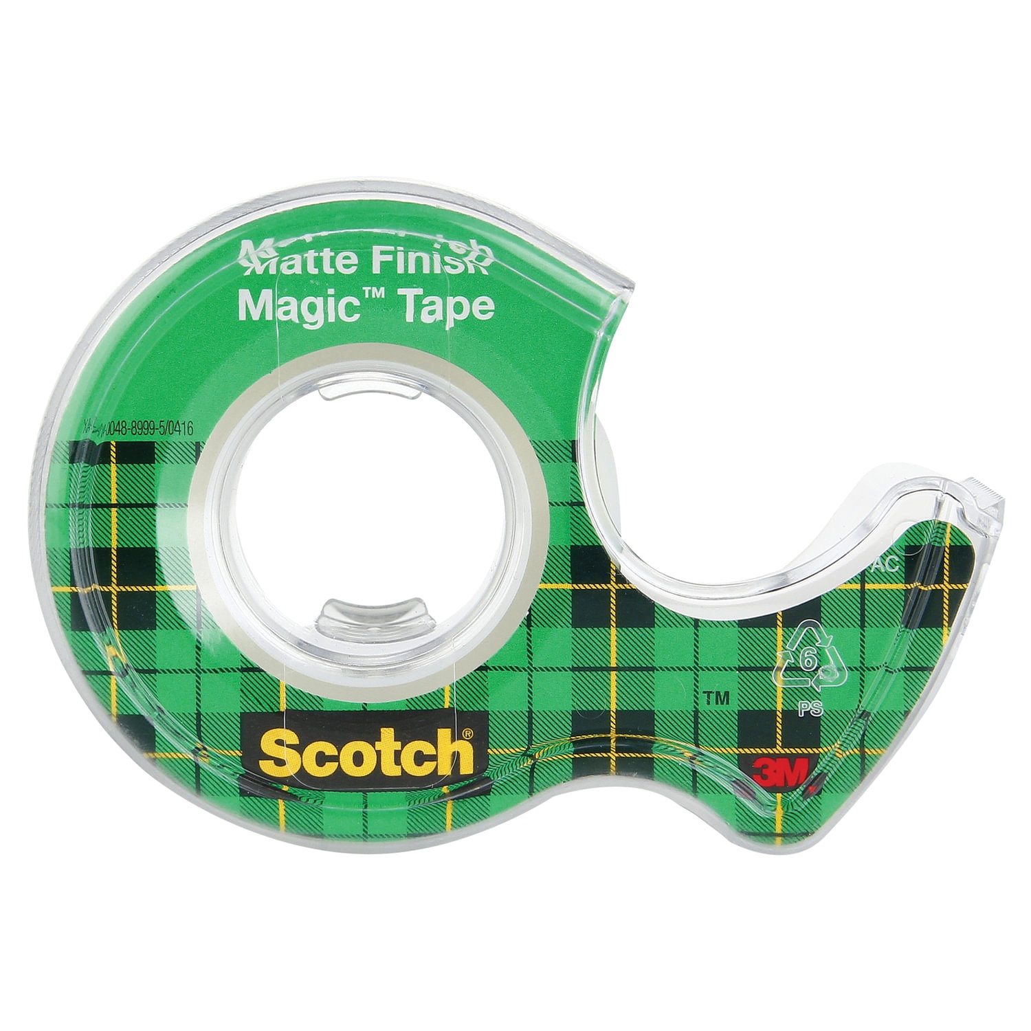 фото Скотч SCOTCH Клейкая лента 19 мм х 7,5 м "Magic", невидимая, на диспенсере