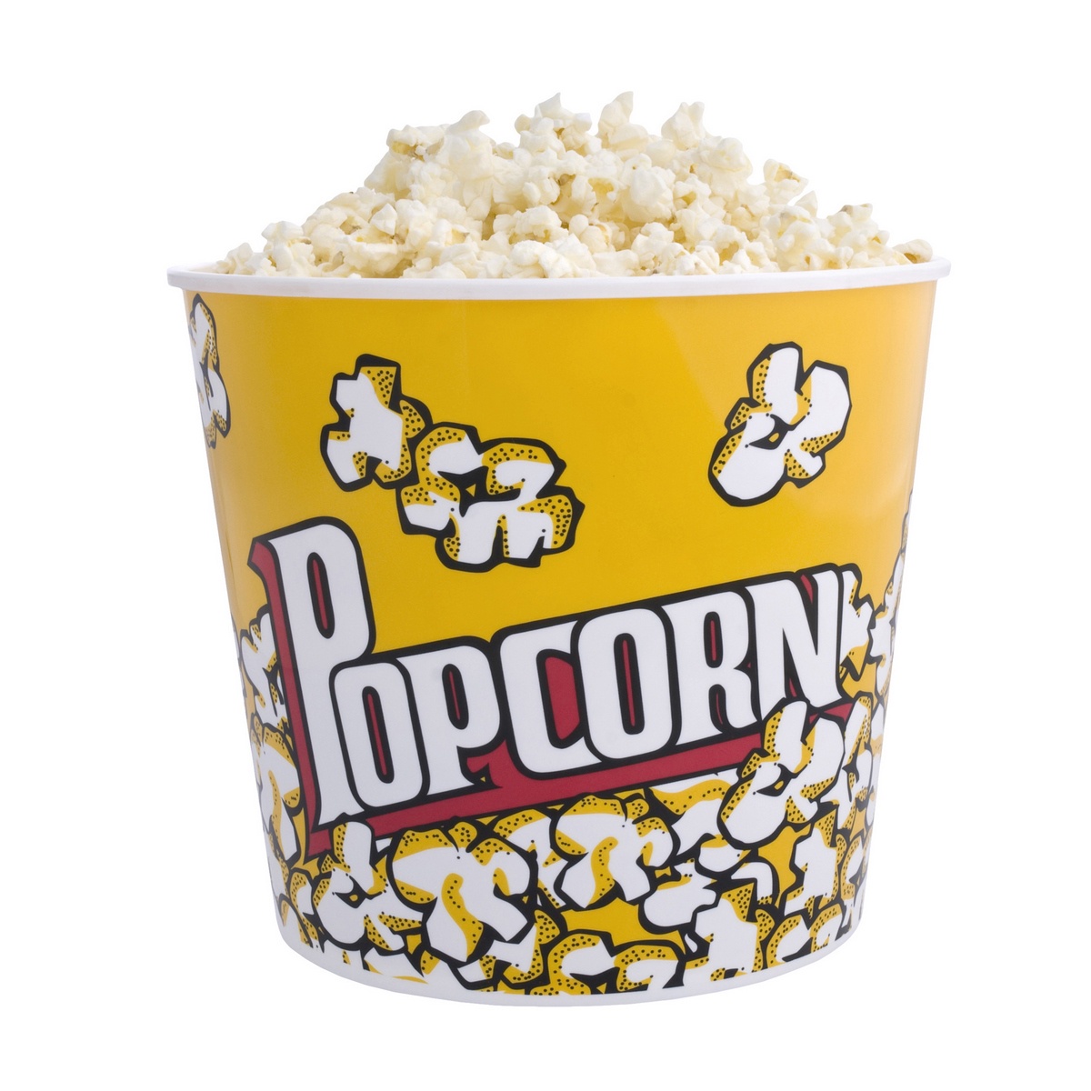 фото Подстаканник Balvi для попкорна Pop Corn, 2,8 л, желтый, белый