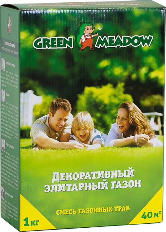 фото Семена Green Meadow Декоративный элитарный газон, 1 кг