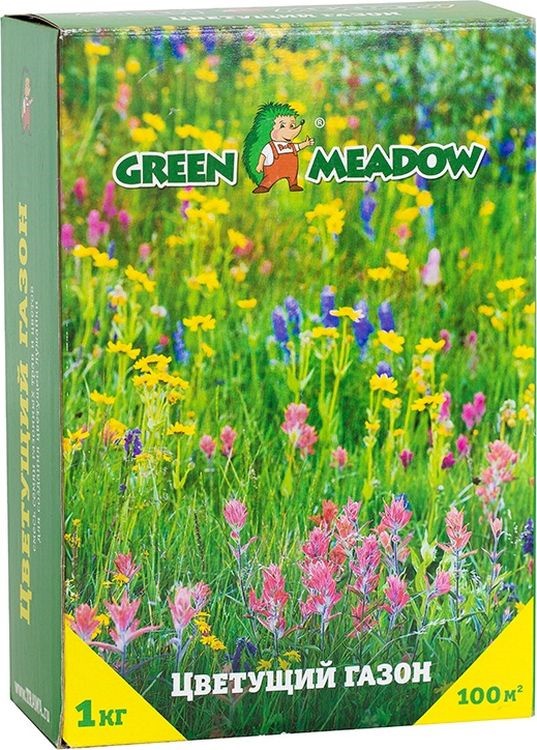фото Семена Green Meadow Цветущий (мавританский) газон, 1 кг