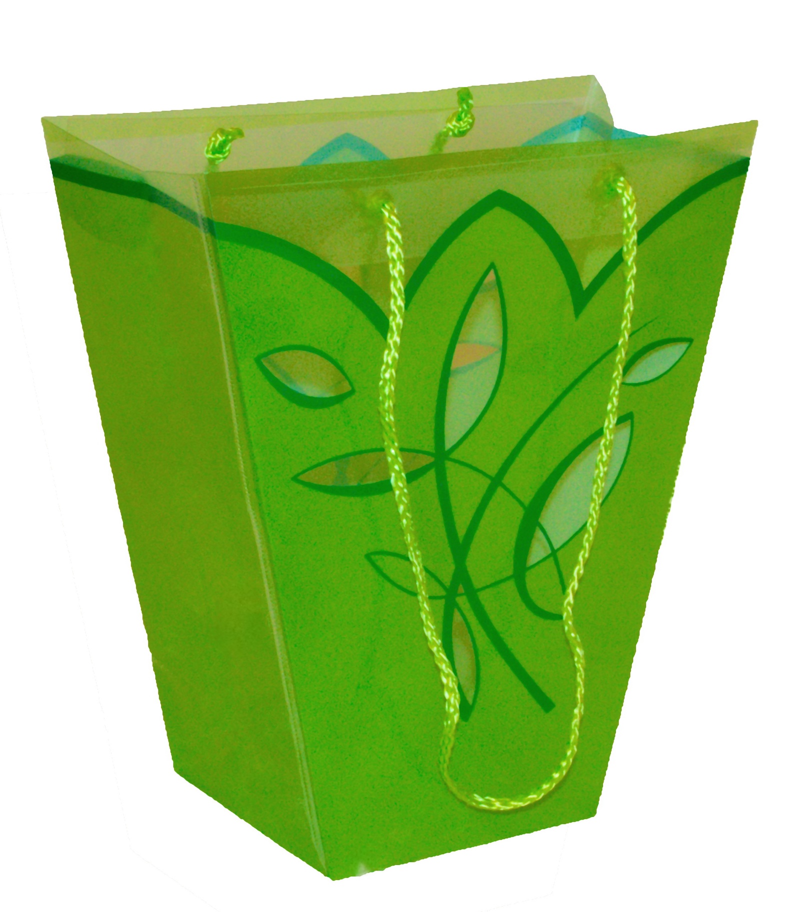 фото Подарочная упаковка Ирис, зеленый