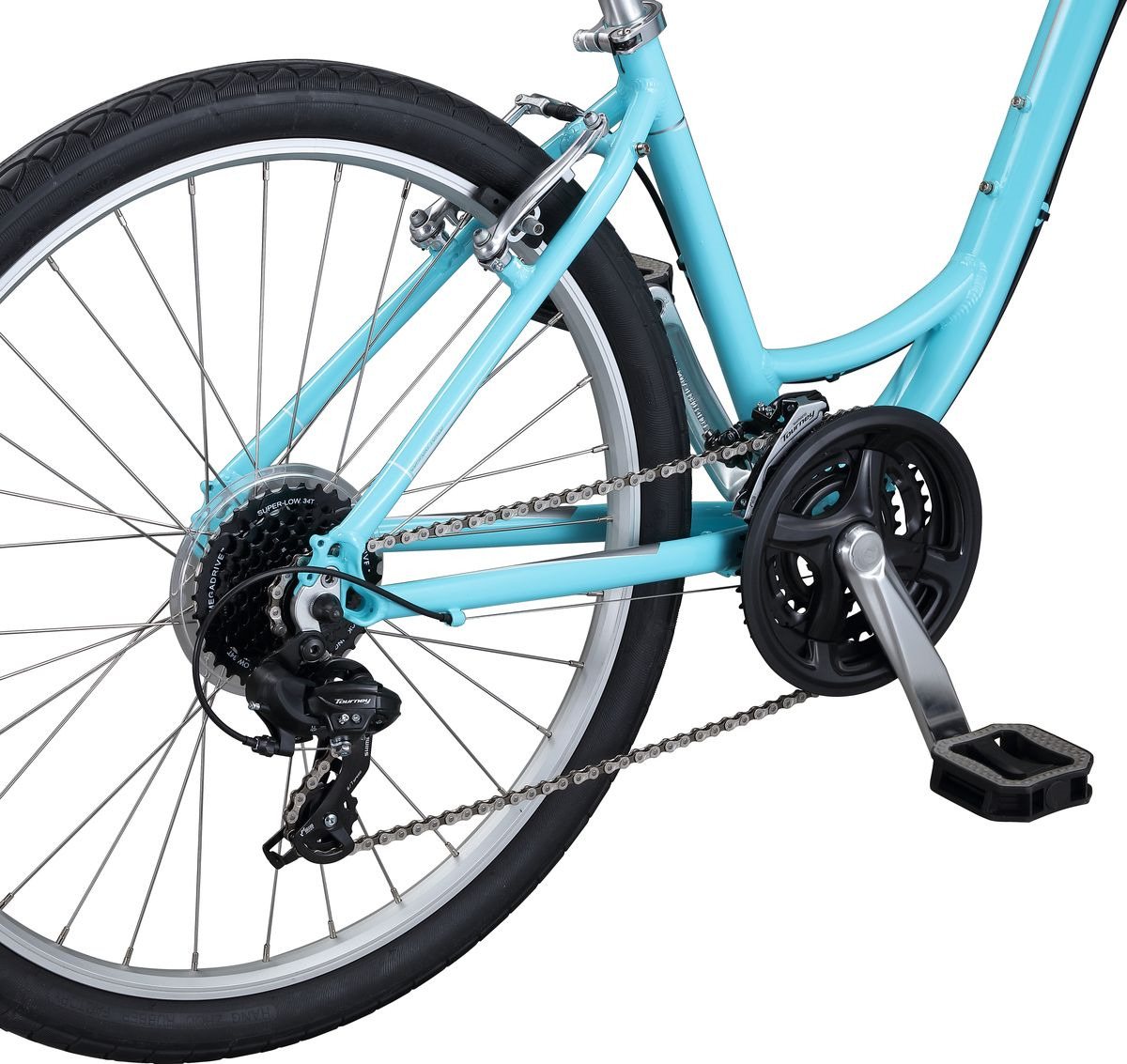 фото Велосипед городской Schwinn Sierra Women, колесо 26", рама M, голубой