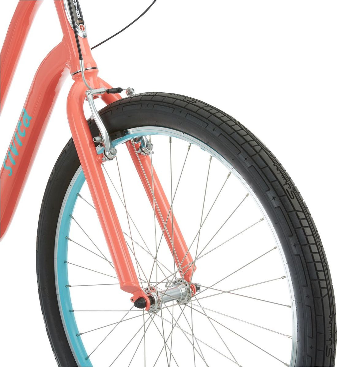 фото Велосипед городской Schwinn Sivica 7 Women, колесо 26", коралловый, 7 скоростей