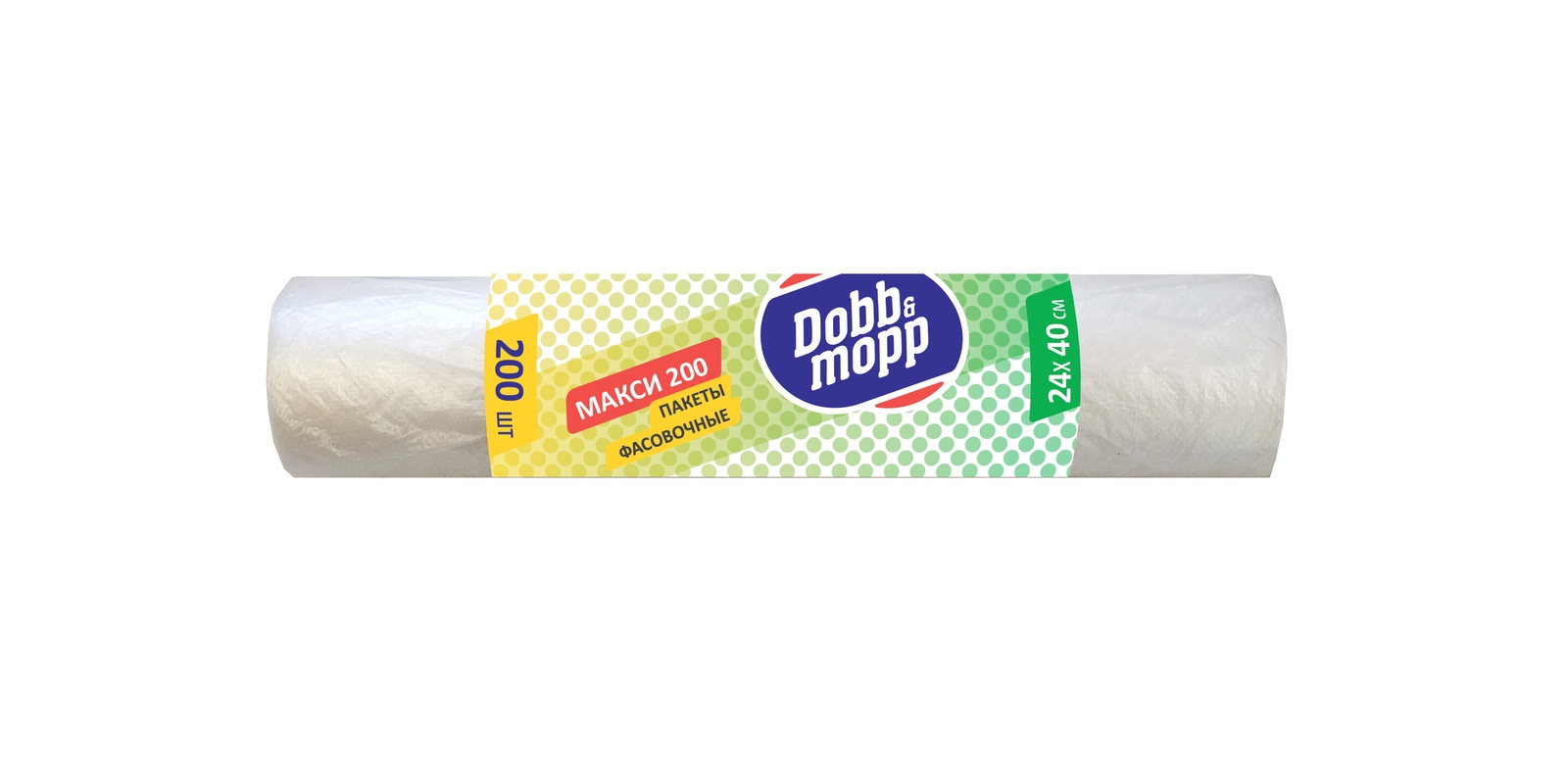 фото Упаковка Dobb&Mopp 200 шт, прозрачный