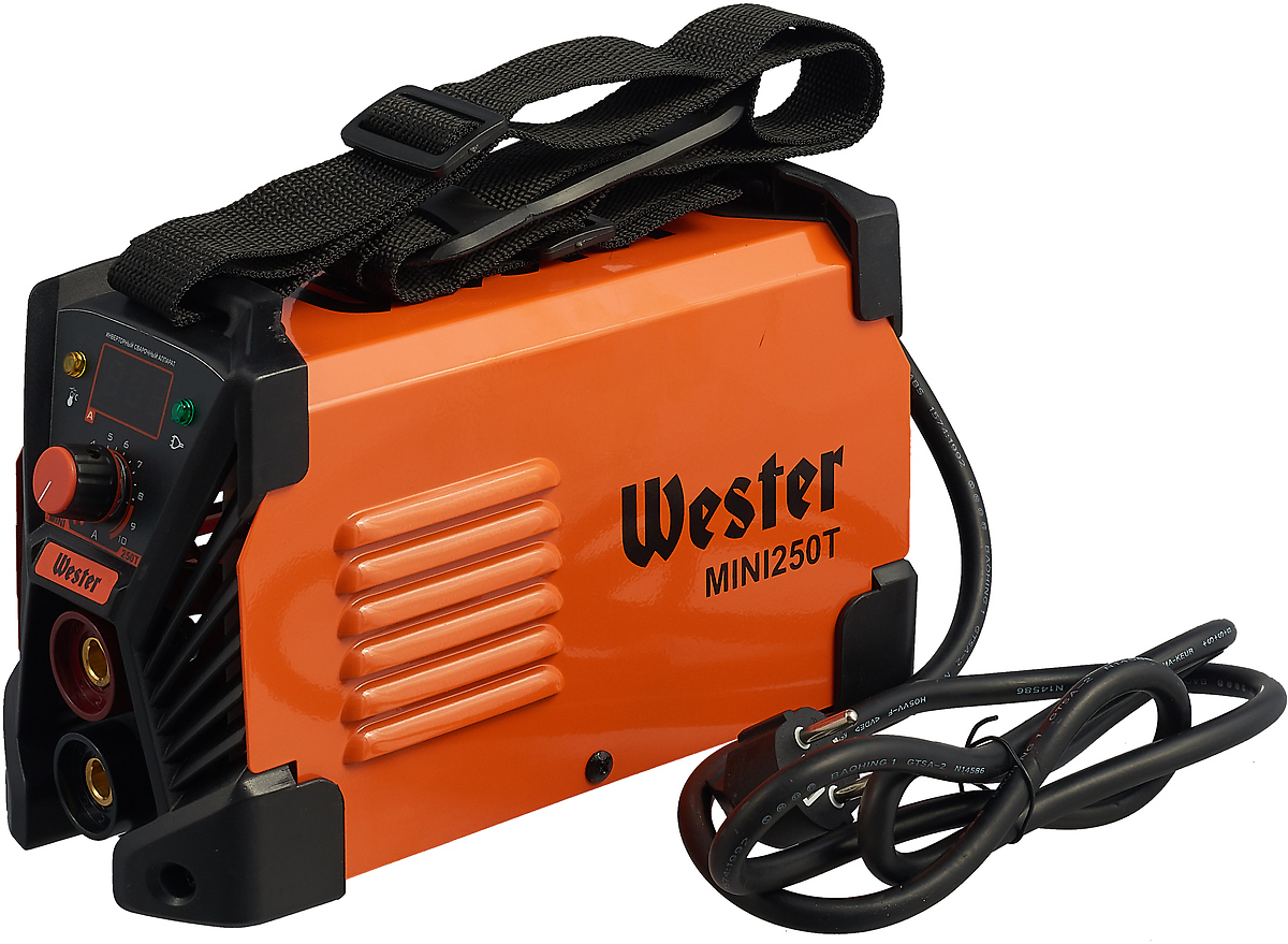 фото Инвертор сварочный Wester Mini, 902-050, черный, оранжевый
