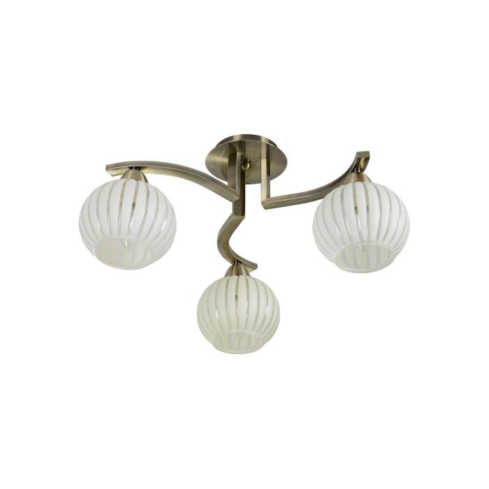 фото Потолочный светильник Idlamp 863/3PF-Oldbronze, бронза