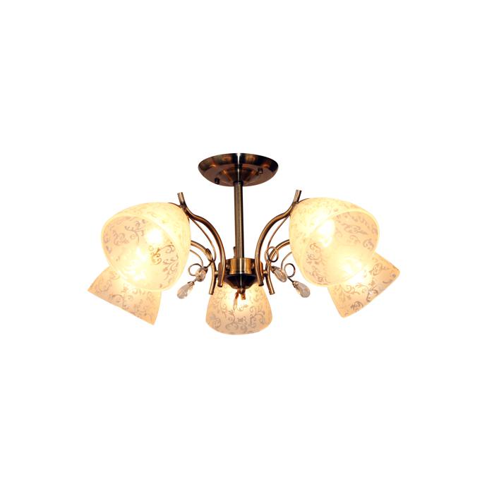 фото Потолочный светильник Idlamp 852/5PF-Oldbronze, бронза