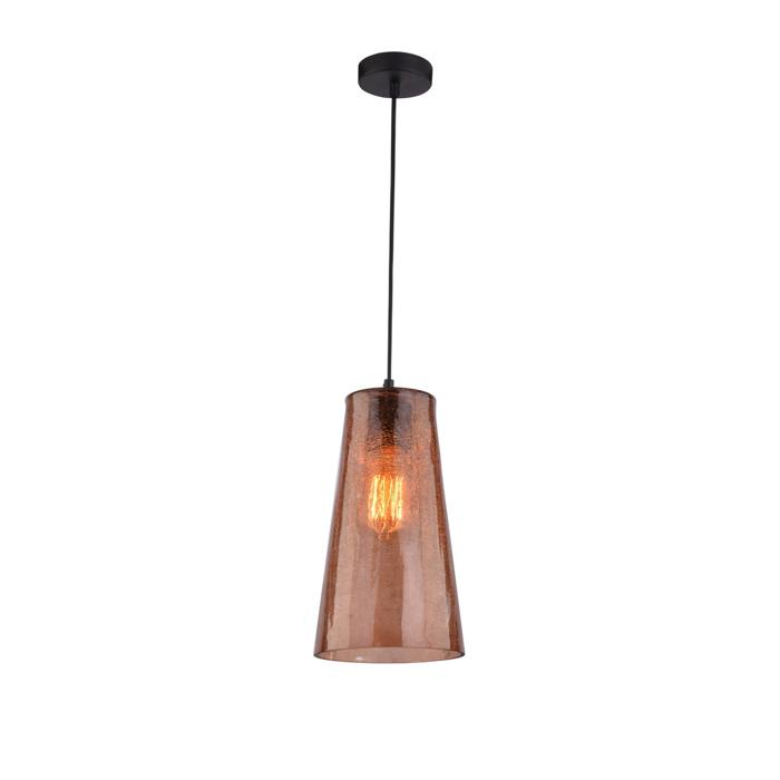 фото Подвесной светильник Idlamp 243/1-Brown, серый металлик