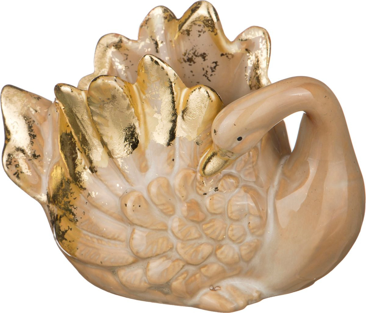 Фигурка декоративная Lefard Лебедь, 180-780, 12 х 9 х 9 см