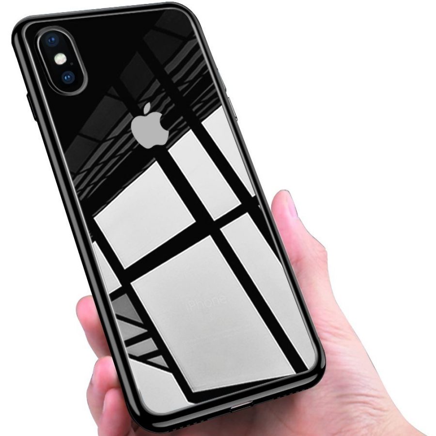 Чехол для сотового телефона No Name Чехол задней крышки смартфона для iPhone: 5 / SE / 6 / 6s / 6 Plus / 6s Plus / 7 Plus / X, черный