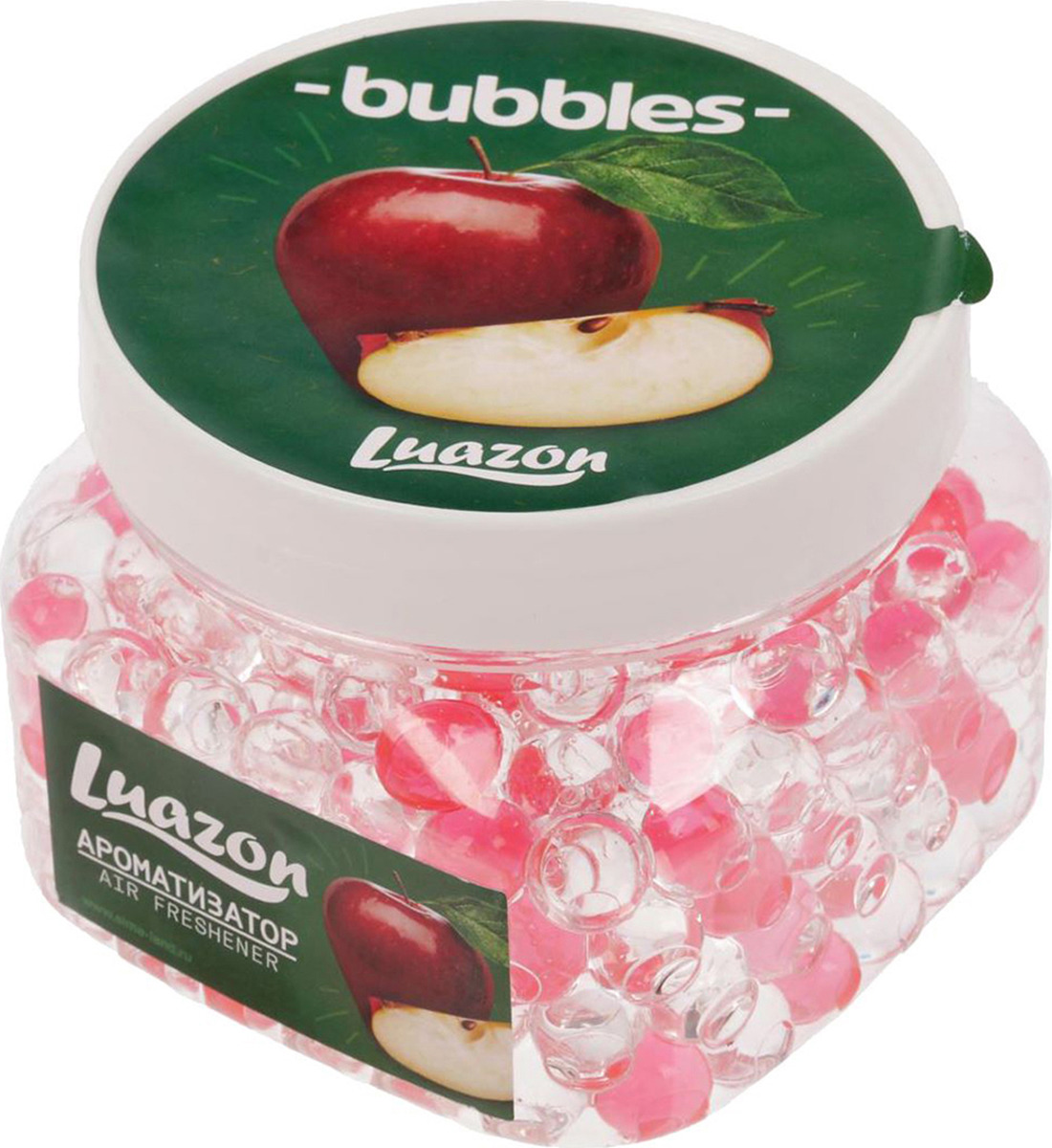 фото Ароматизатор автомобильный Luazon Bubbles, яблоко, 1643085, 225 г