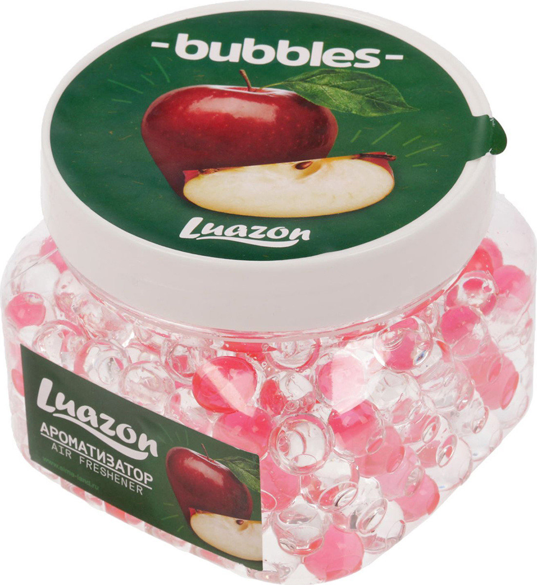 фото Ароматизатор автомобильный Luazon Bubbles, яблоко, 1643085, 225 г