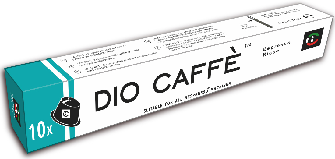Кофе в капсулах Dio Caffe Ricco для Nespresso, 68