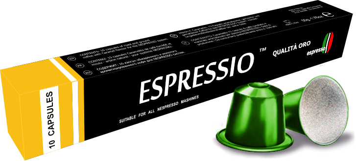 Кофе в капсулах Espressio Qualita Oro для Nespresso, 68