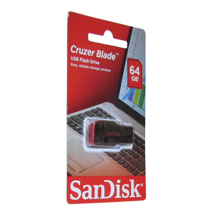 фото USB Флеш-накопитель SanDisk Cruzer Blade 64GB USB 2.0