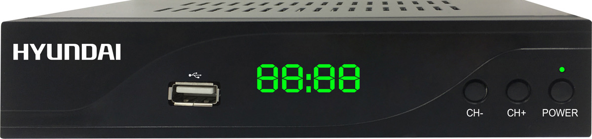 ТВ ресивер Hyundai H-DVB860, черный