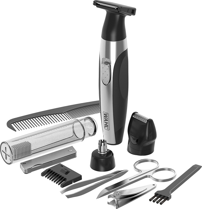 Триммер Wahl Travel Kit Delux, 1 насадка, черный Триммер Wahl Travel Kit Delux, 1 насадка, черный