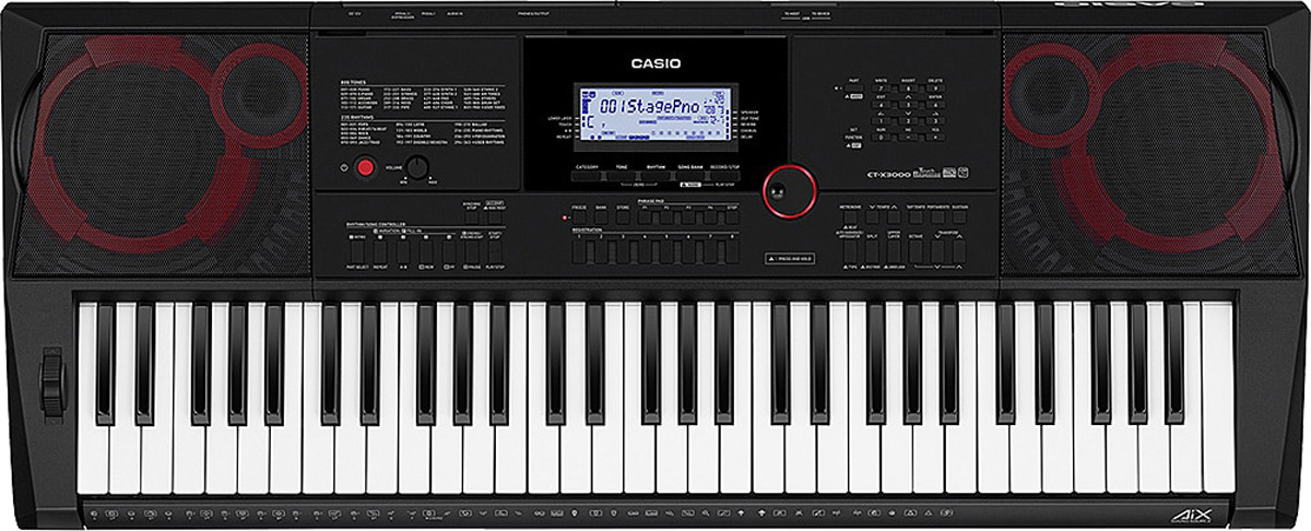 все цены на Синтезатор Casio, черный, CT-X3000 онлайн