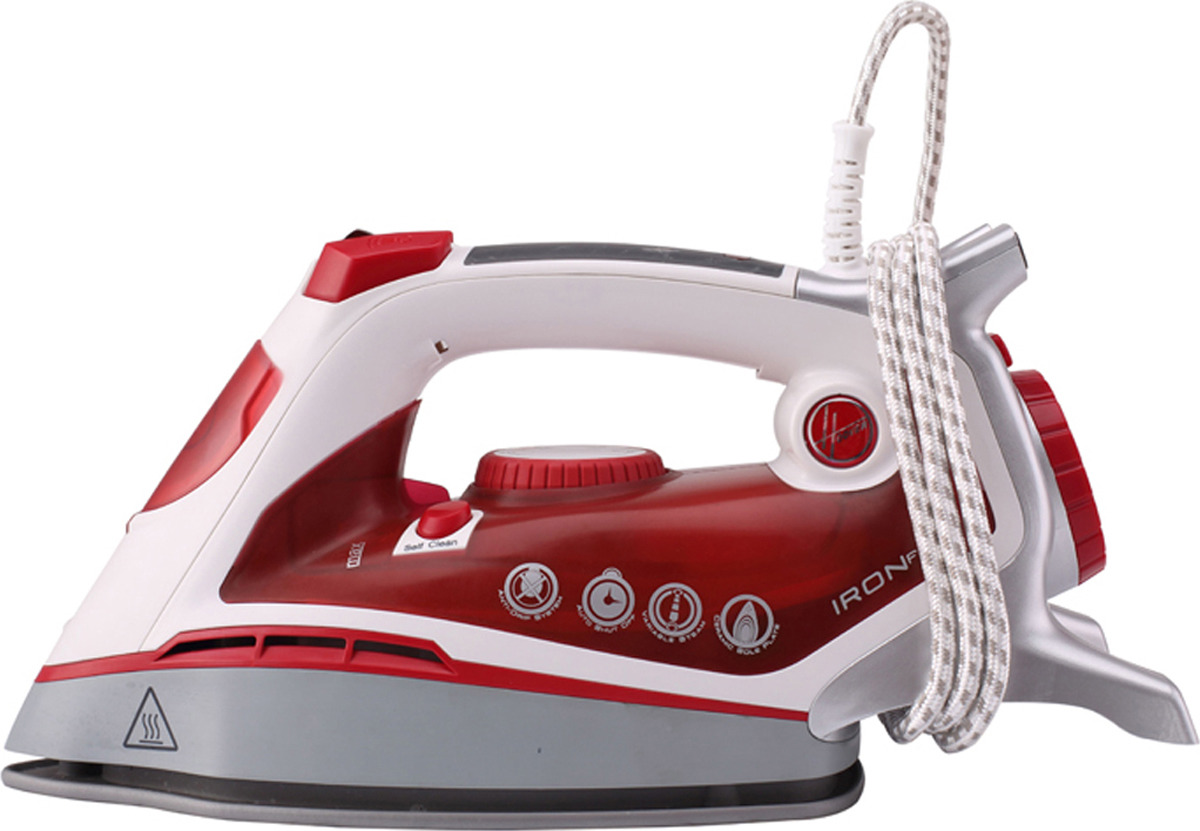 Утюг Hoover TIF2800/1 011, красный, белый Утюг Hoover TIF2800/1 011, красный, белый