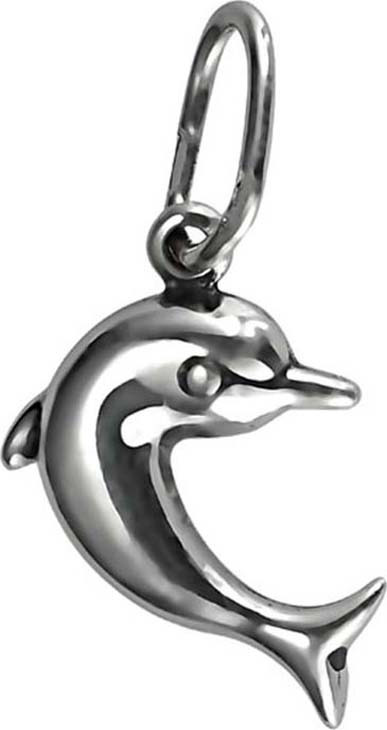 фото Подвеска детская Самородок Дельфин, серебро 925, 3-0110-000