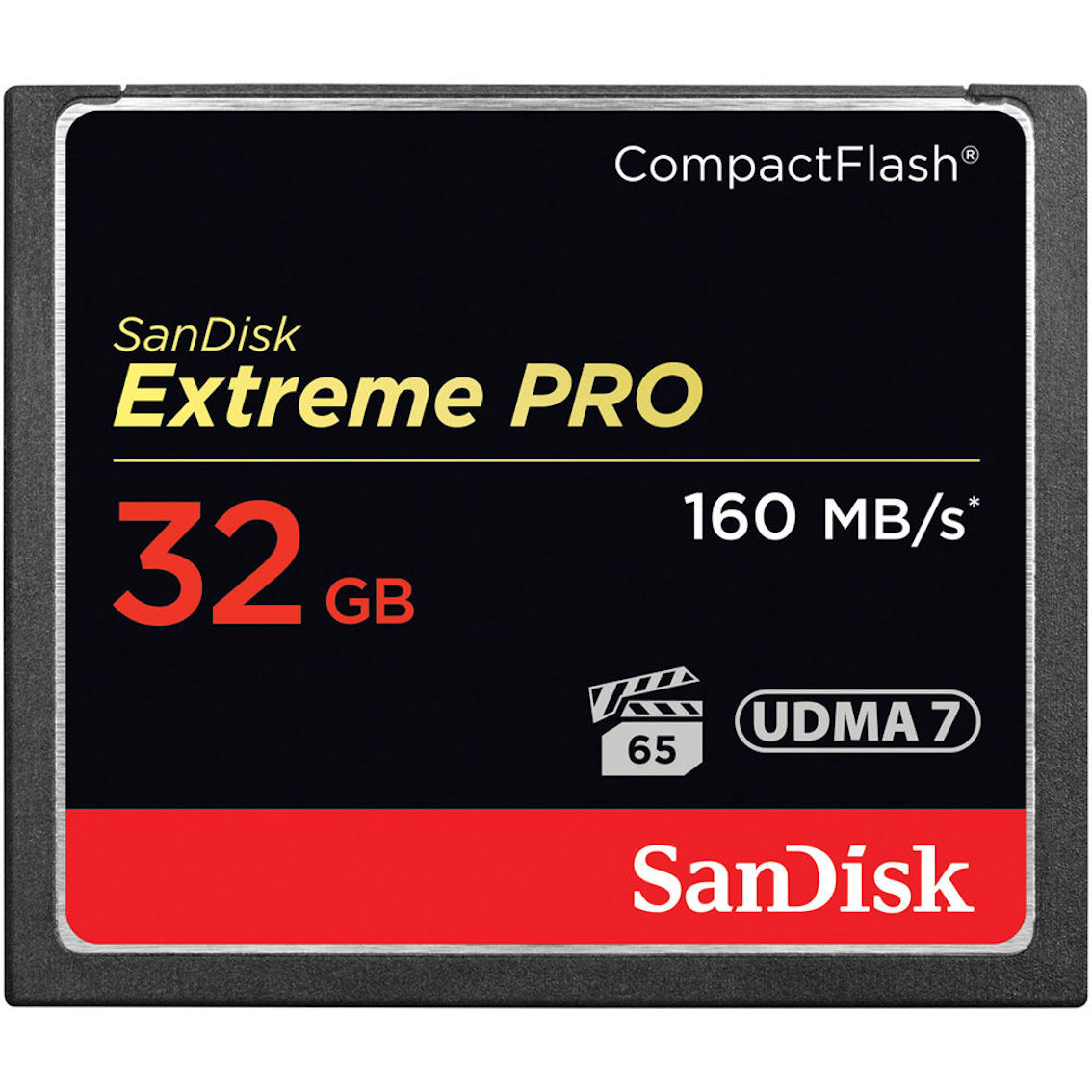 Карта памяти SanDisk Compact Flash  Extreme Pro  32GB  (160 MB/s)