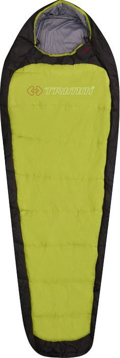 фото Спальный мешок Trimm Lite Impact, правосторонняя молния, зеленый, 185 см
