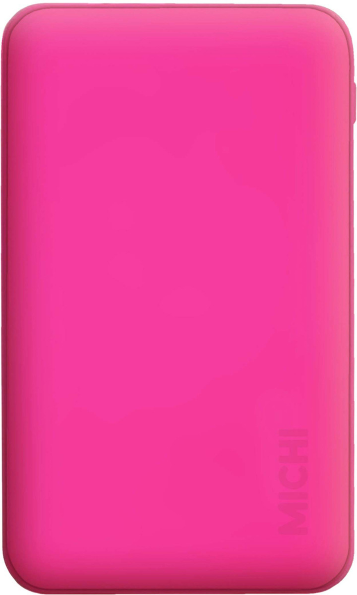 Внешний аккумулятор Michi 489705505-029-8, 6000 мАч, розовый