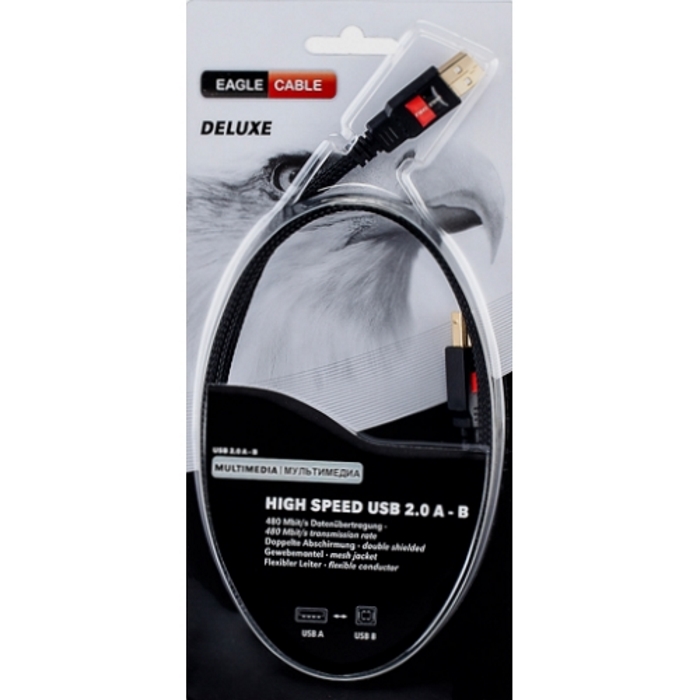 фото Кабель Eagle Cable Deluxe USB A-MiniB 1,6 м