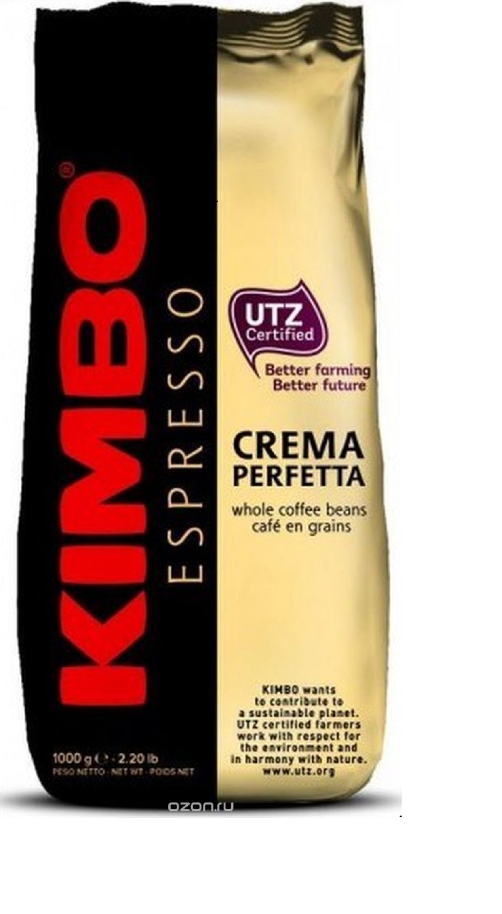 Кофе в зернах Kimbo Espresso Crema Perfetta, 1000