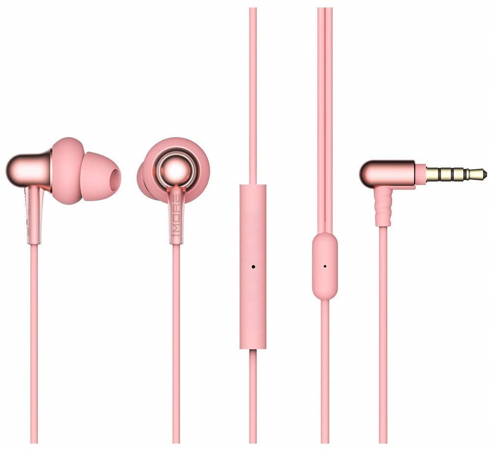 фото Наушники 1MORE Xiaomi E1025 Pink Stylish In-Ear headphones, розовый