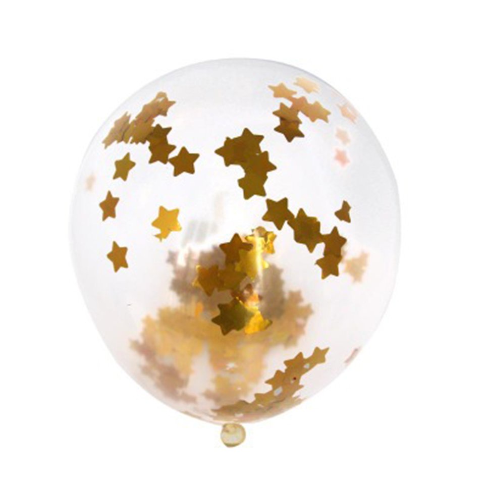 фото Воздушный шарик  Воздушный шар с конфетти, разноцветный