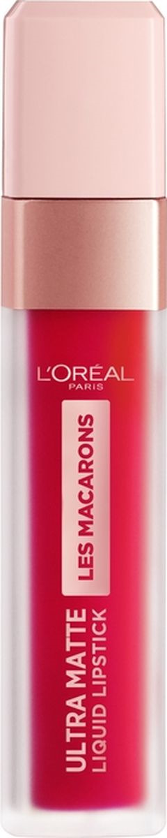 Ультрастойкая губная помада L'Oreal Paris Infaillible Les Macarons, оттенок 828, Framboise F, 8 мл