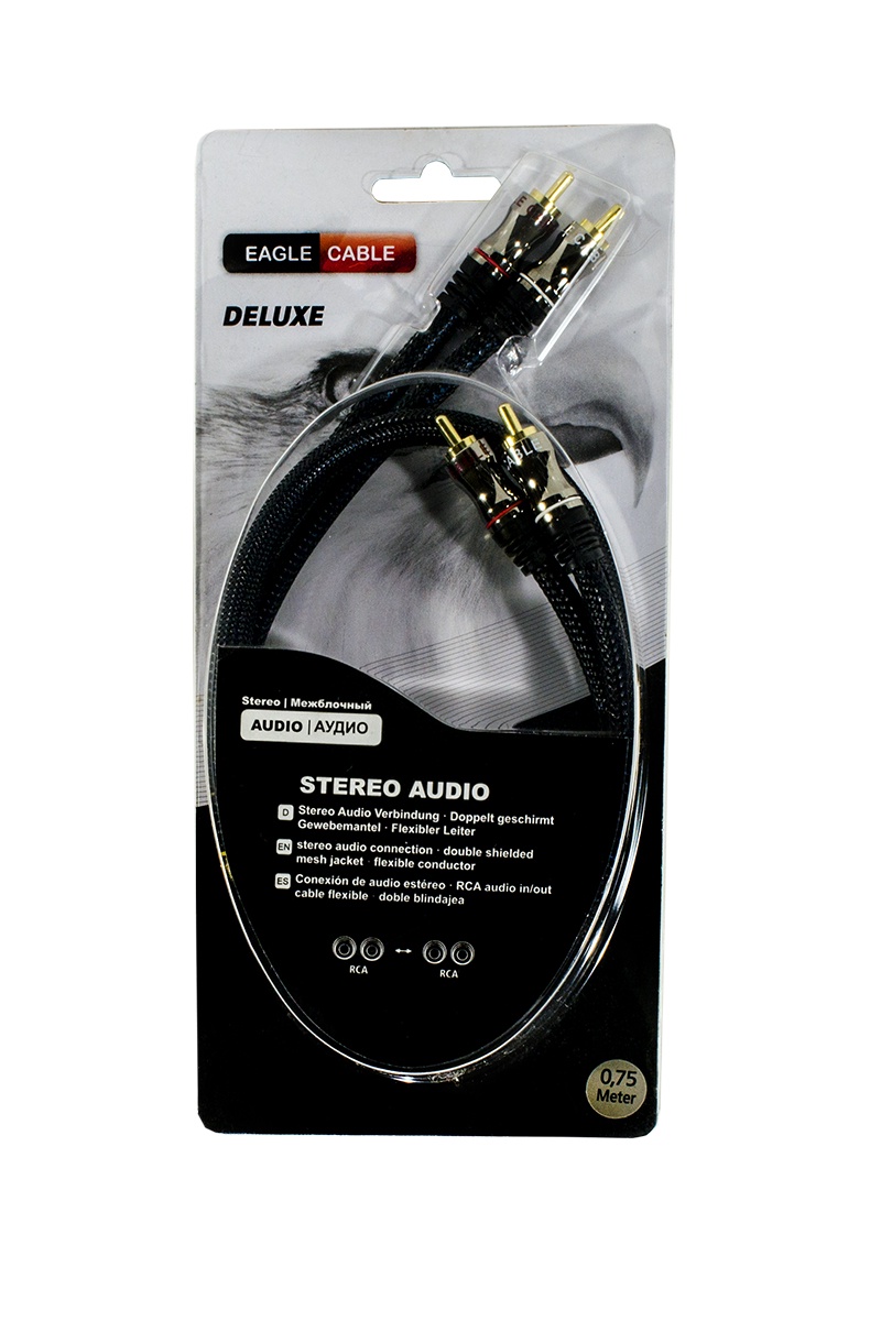 фото Кабель Eagle Cable Deluxe Stereo Audio 0,75 м