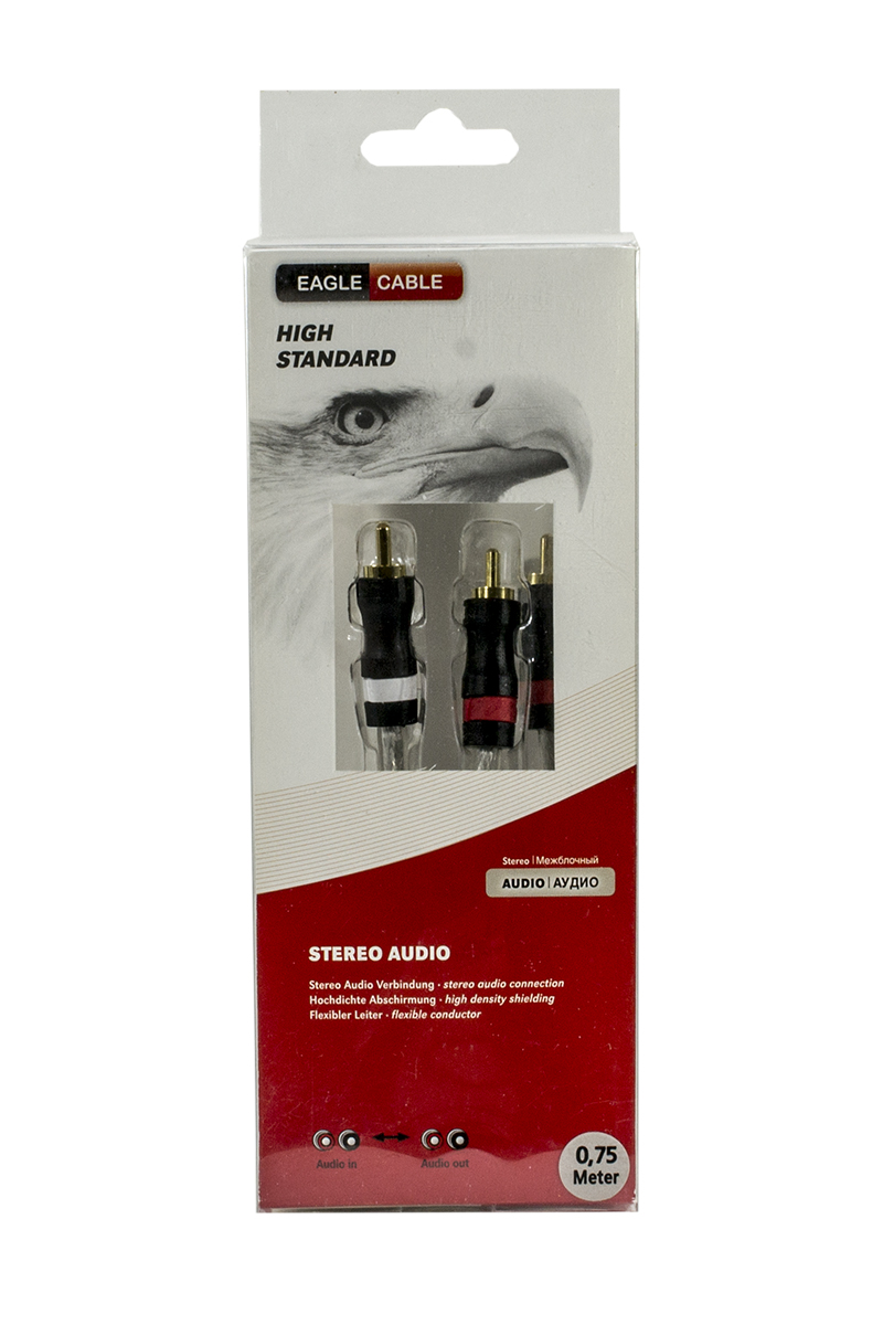 фото Кабель Eagle Cable High Standard Stereo Audio 0,75 м