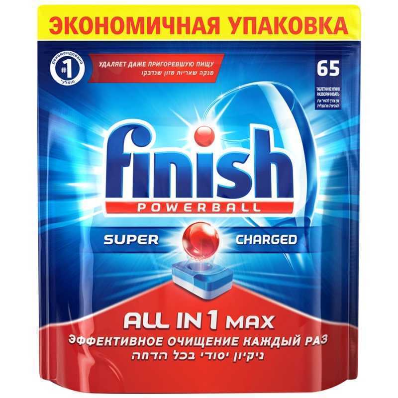 фото Таблетки для посудомоечной машины FINISH All in 1 Shine, 65шт